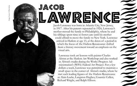 First Page of Jacob Lawrence Feature