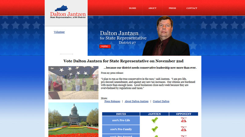 Dalton Jantzen Front Page
